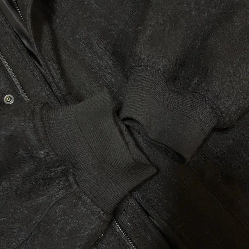 [BUNJANG] JUUN.J 25FW Jacquard Pattern Stand Collar Padded Blouson Blue / 준지 25fw 자카드 패턴 스탠칼라 패딩 블루종 52