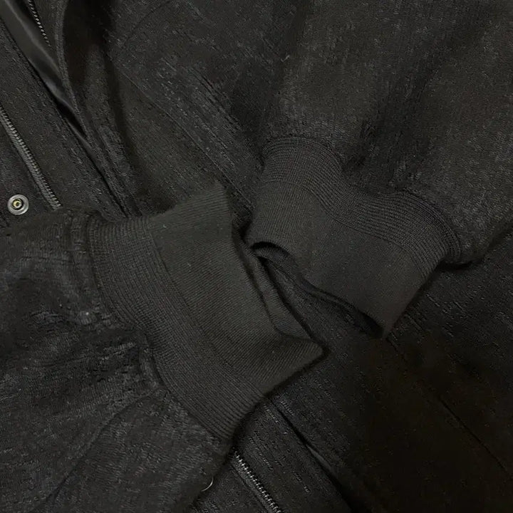 [BUNJANG] JUUN.J 25FW Jacquard Pattern Stand Collar Padded Blouson Blue / 준지 25fw 자카드 패턴 스탠칼라 패딩 블루종 52