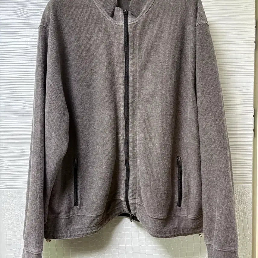 [BUNJANG] Polilu Loose Zip-Up Jacket Khaki Beige / 4) 폴리테루 루즈드 집업 자켓 카키베이지