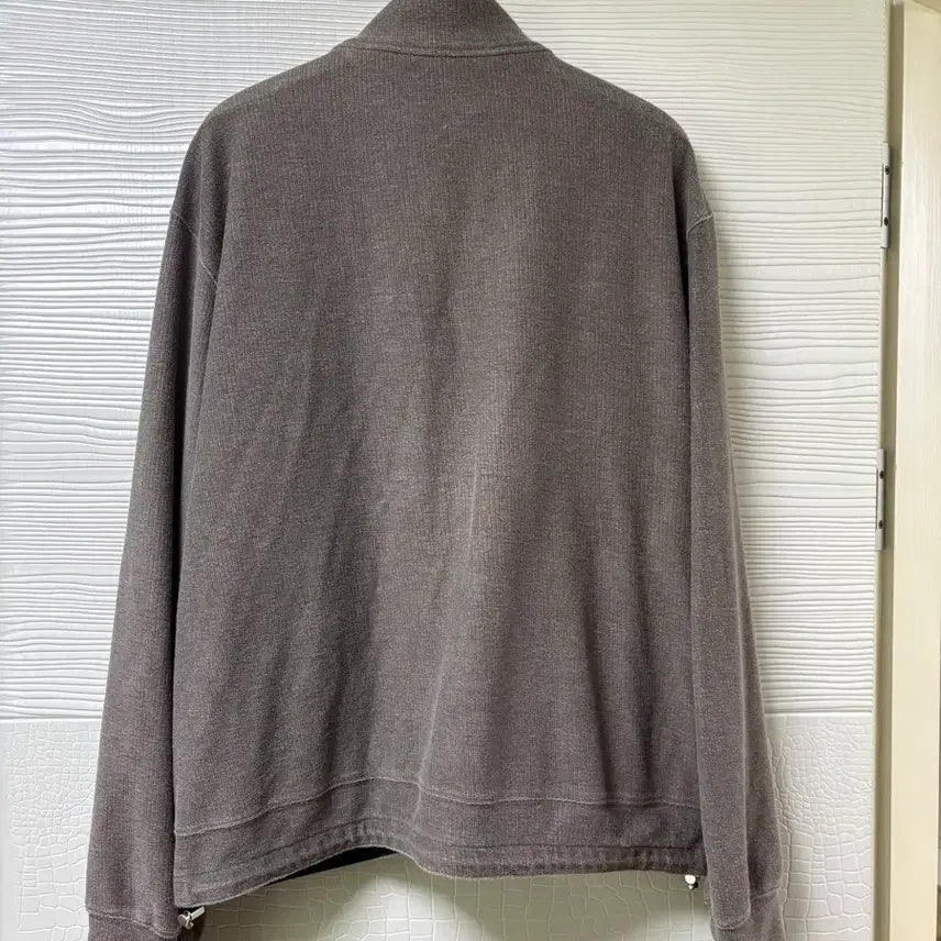 [BUNJANG] Polilu Loose Zip-Up Jacket Khaki Beige / 4) 폴리테루 루즈드 집업 자켓 카키베이지