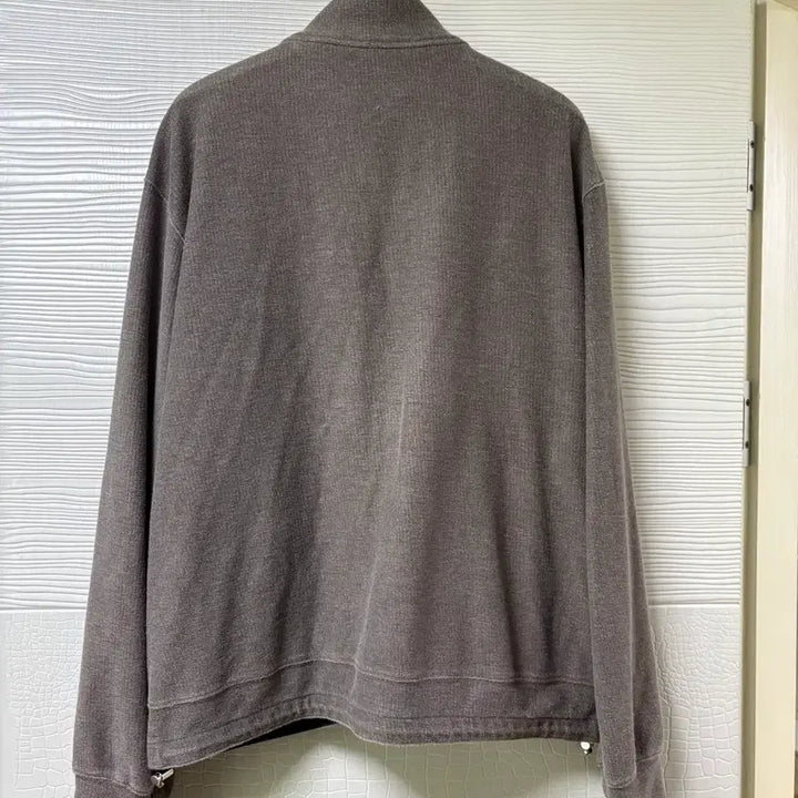[BUNJANG] Polilu Loose Zip-Up Jacket Khaki Beige / 4) 폴리테루 루즈드 집업 자켓 카키베이지