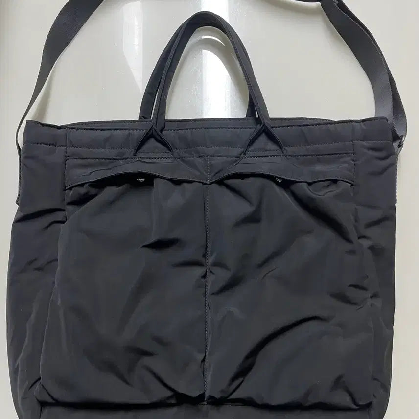 [BUNJANG] Uniqlo 2-Way Tote Bag Black / 유니클로 2way 토트백 블랙