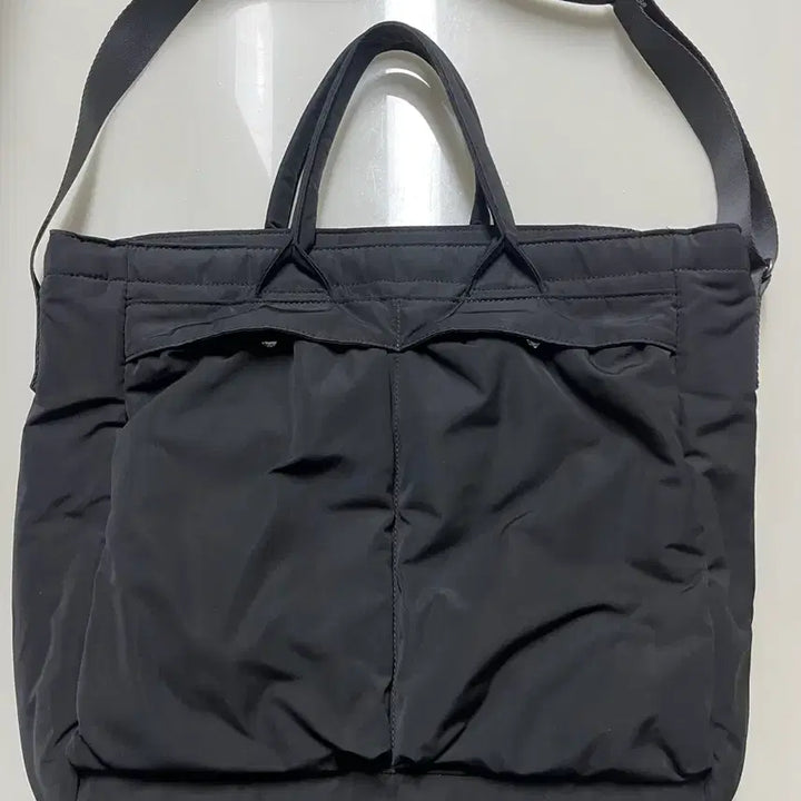 [BUNJANG] Uniqlo 2-Way Tote Bag Black / 유니클로 2way 토트백 블랙