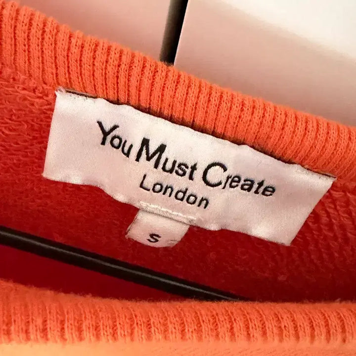 [BUNJANG] YMC Orange Sweatshirt Size S / YMC 맨투맨 스웻셔츠  오렌지 S