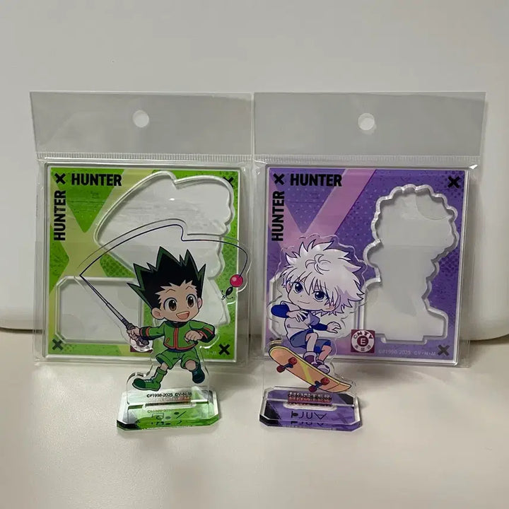 [BUNJANG] Hunter x Hunter Gon &amp; Killua Mini Acrylic Stand Bundle Set / 헌터헌터 미니 아크릴 스탠드 곤, 키르아 일괄