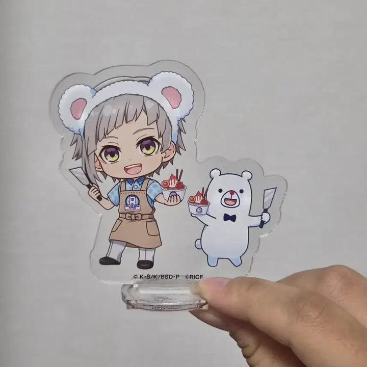 [BUNJANG] Bungo Stray Dogs Atsushi Rola Ice Cream Collab Acrylic Stand / 문스독 아츠시 롤아이스크림 콜라도 아크릴스탠드