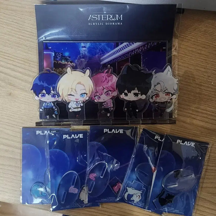[BUNJANG] Plaive Aniplex Bambi Acrylic Background &amp; SD Set / 플레이브 애니플러스 밤비 아크릴 배경 &amp; sd 세트