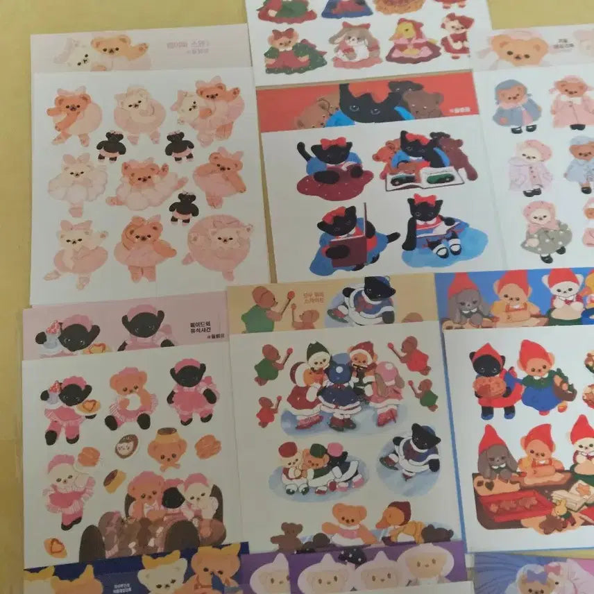 [BUNJANG] Yulbam Ggom Sticker Bundle Set / 율밤곰 스티커 일괄 판매