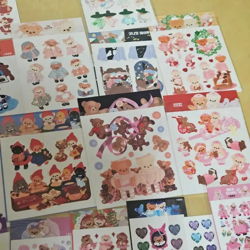 [BUNJANG] Yulbam Ggom Sticker Bundle Set / 율밤곰 스티커 일괄 판매