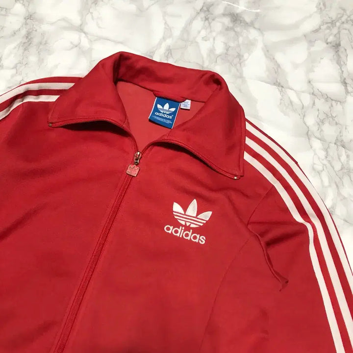 [BUNJANG] Adidas Europa Track Top Red Jersey Jacket / 아디다스 져지 자켓 레드 유로파 트랙탑 상태최고