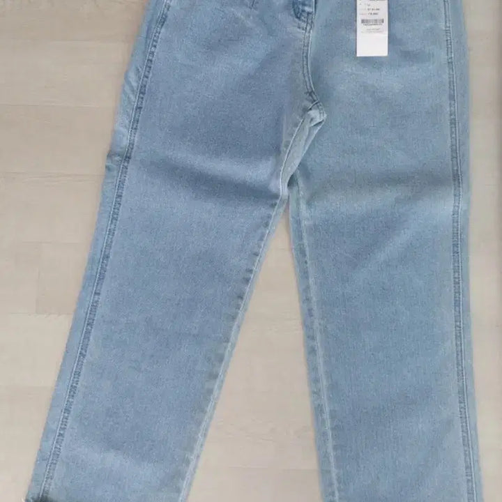 [BUNJANG] List Turn-up Denim Pants Size 55 New / 리스트 턴업 데님 팬츠 55사이즈 새상품
