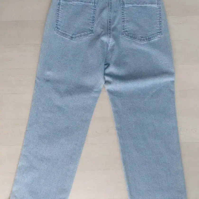 [BUNJANG] List Turn-up Denim Pants Size 55 New / 리스트 턴업 데님 팬츠 55사이즈 새상품