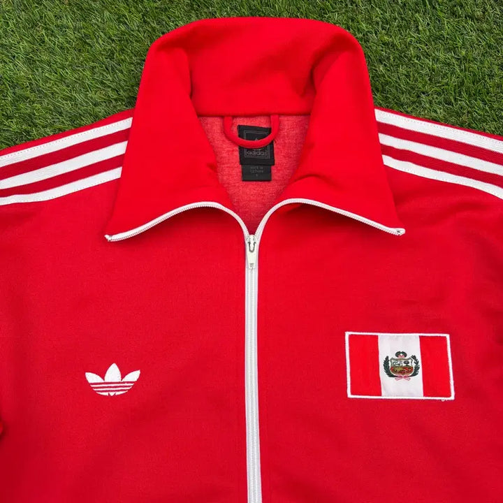 [BUNJANG] Adidas Peru National Team Track Top Jersey / S)아디다스 구페루 국가 트랙탑 져지