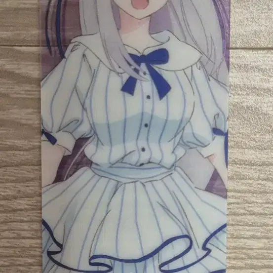 [BUNJANG] Re:Zero Emilia Clear Bookmark / 리제로 에밀리아 클리어 북마크(책갈피)