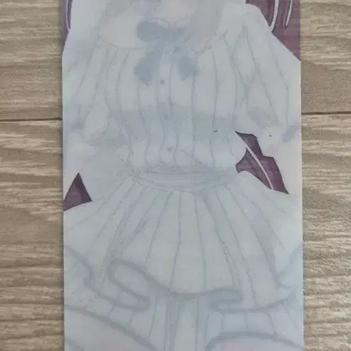 [BUNJANG] Re:Zero Emilia Clear Bookmark / 리제로 에밀리아 클리어 북마크(책갈피)