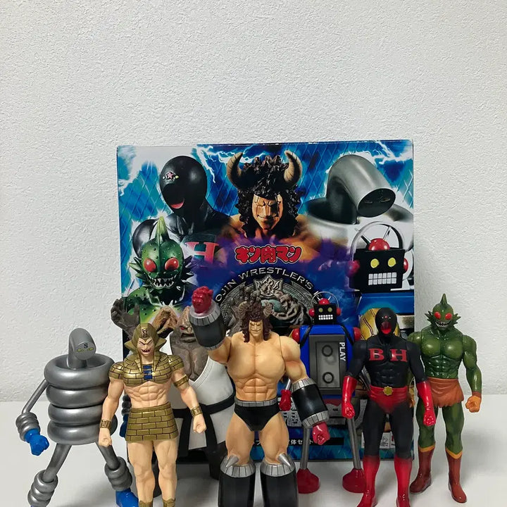 [BUNJANG] Megahouse CWF Kinnikuman Seven Devil Choujin Action Figure Set / 쾌걸근육맨 메가하우스 CWF 7인의 악마초인(택포10.5