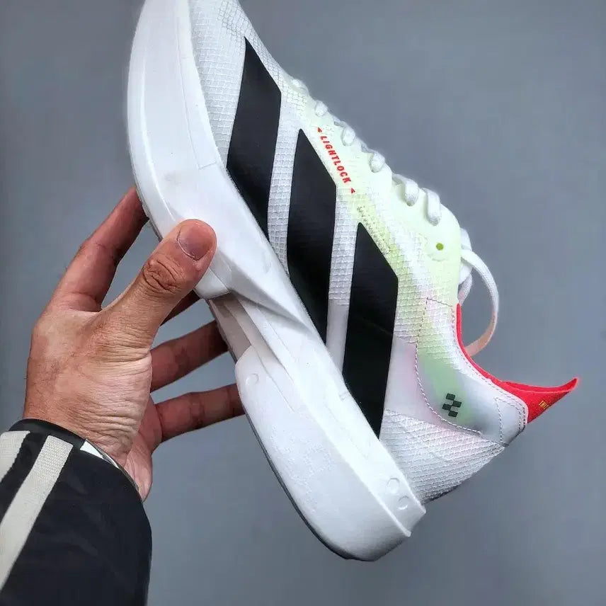 [BUNJANG] Adidas Adizero Sneakers White/Black Size 250 / 아디다스 Adizero 운동화 화이트/블랙 사이즈250