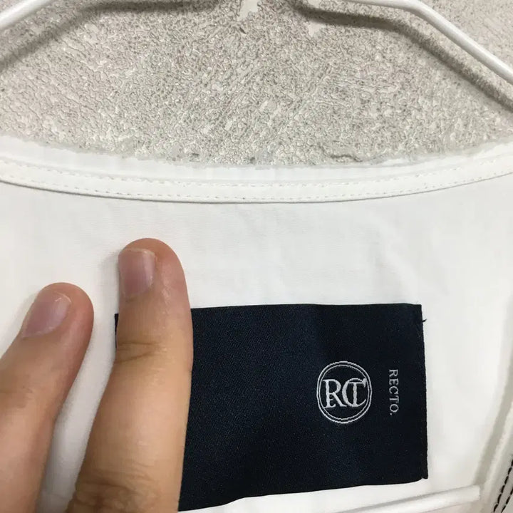 [BUNJANG] Recto Stitch Blouse F / 렉토 스티치 셔츠 블라우스 F