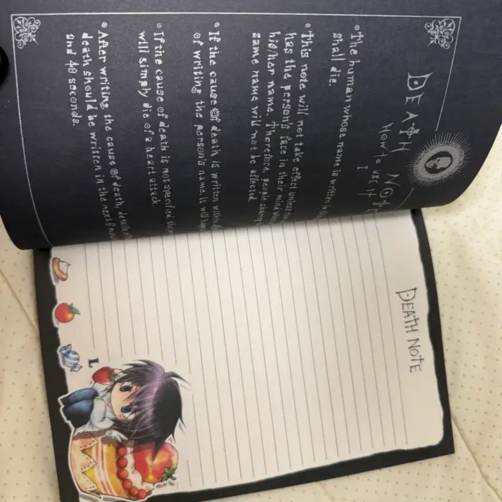 [BUNJANG] Death Note Notebook Merchandise / 데스노트 노트 공책 굿즈