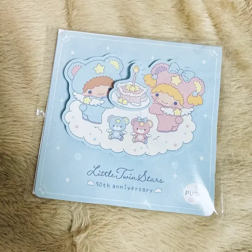 [BUNJANG] Little Twin Stars 50th Anniversary Voice Message Card / [새상품]리틀트윈스타 음성 메시지 카드