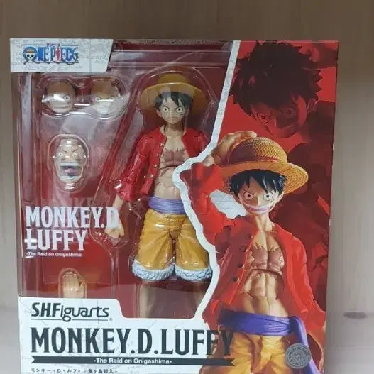 [BUNJANG] One Piece Monkey D. Luffy Onigashima Expedition Ver. Figure (Unsealed) / (개봉)원피스 shf 루피 피규어