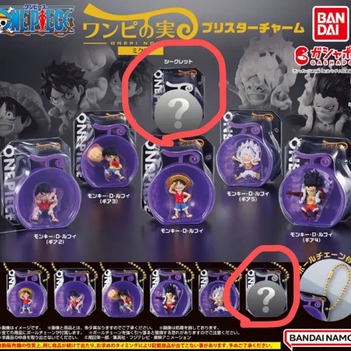 [BUNJANG] One Piece Luffy Gear Hidden Nightmare Luffy Figure (Sealed) / 원피스 루피 기어 가챠 히든 나이트메어 루피 미개봉