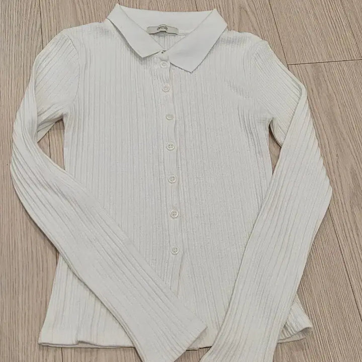 [BUNJANG] OVMUTE Collar Cardigan White / ovmute 카라 가디건