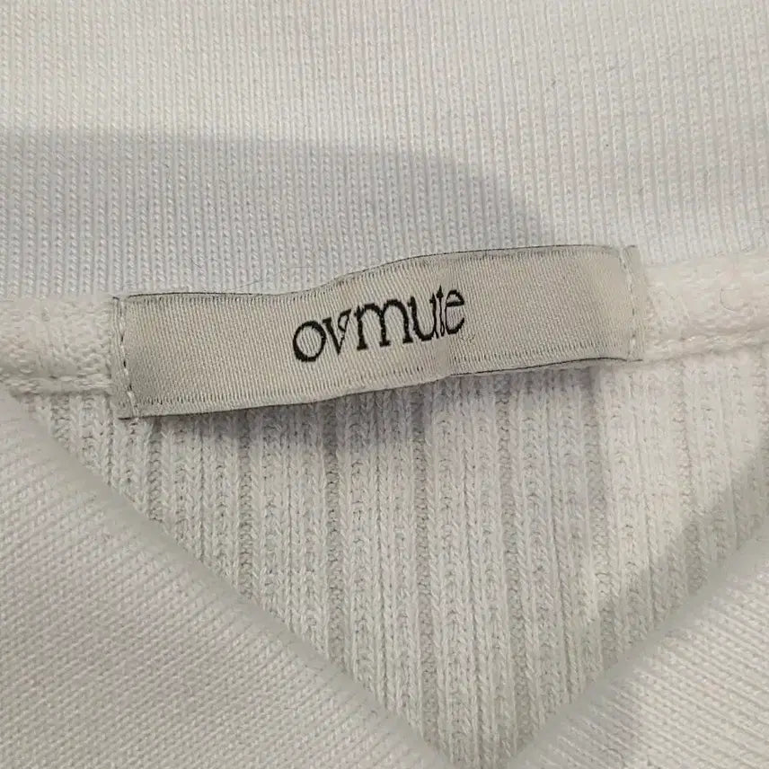 [BUNJANG] OVMUTE Collar Cardigan White / ovmute 카라 가디건