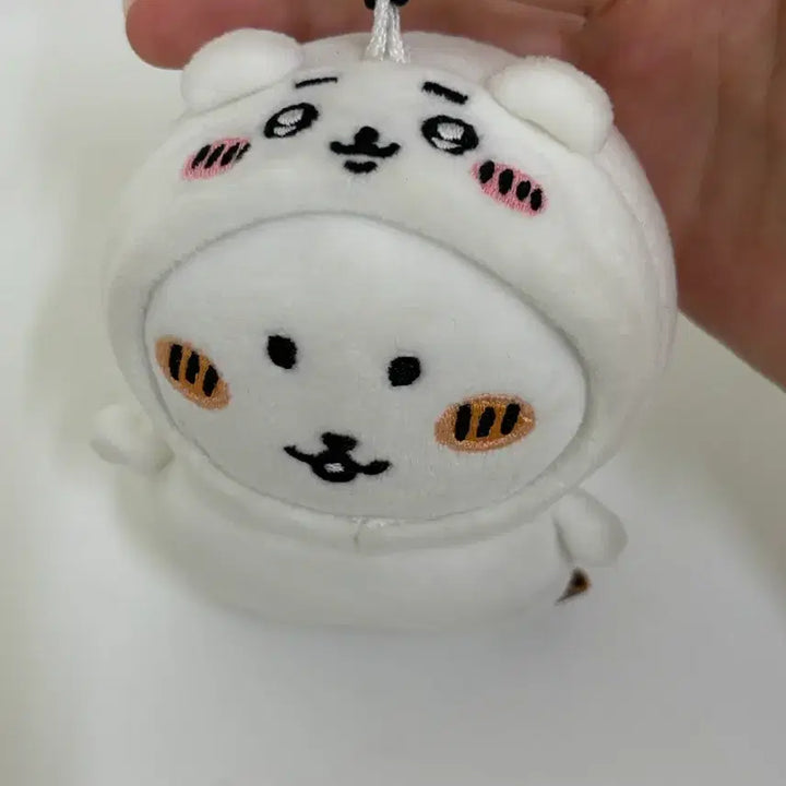 [BUNJANG] Damgom x Chiikawa Collaboration Plush Keyring / 담곰이x치이카와 인형키링