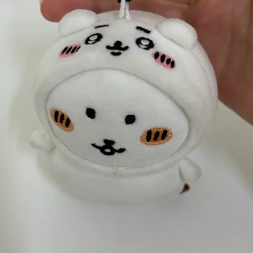 [BUNJANG] Damgom x Chiikawa Collaboration Plush Keyring / 담곰이x치이카와 인형키링