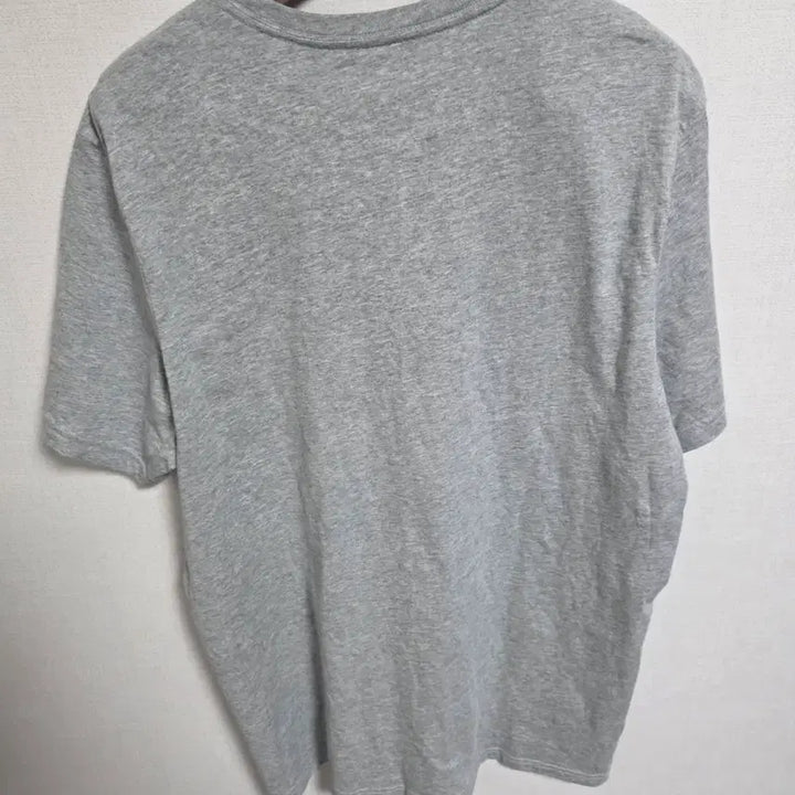 [BUNJANG] Tommy Hilfiger Essential Embroidered Logo Short Sleeve T-Shirt Grey L / [L/105] 타미힐피거 에센셜 자수 로고 반팔 티셔츠 그레이