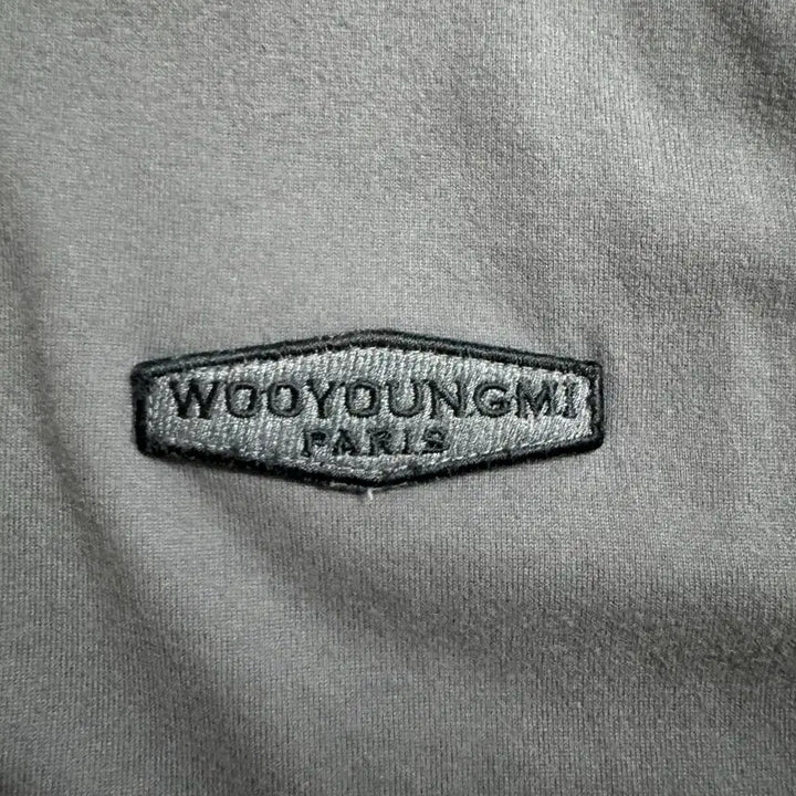 [BUNJANG] Wooyoungmi Back Logo Long Sleeve Charcoal Grey Size 52 / [52] 우영미 백로고 롱슬리브 차콜그레이
