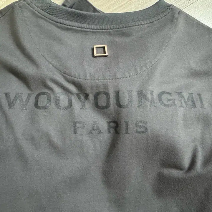 [BUNJANG] Wooyoungmi Back Logo Long Sleeve Charcoal Grey Size 52 / [52] 우영미 백로고 롱슬리브 차콜그레이