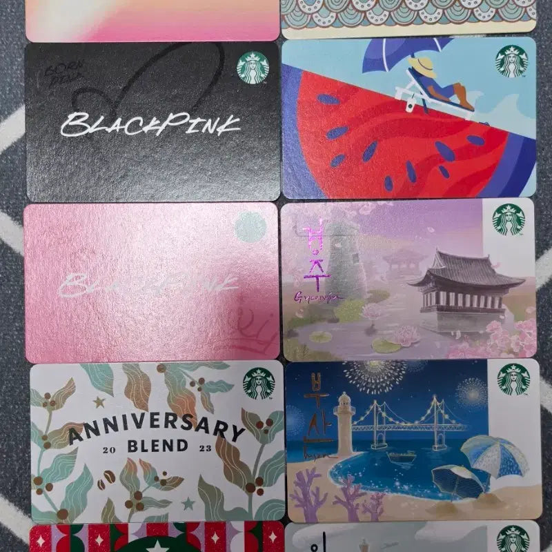 [BUNJANG] Starbucks Card 49 Card Bundle Set / 스타벅스카드 49장 일괄