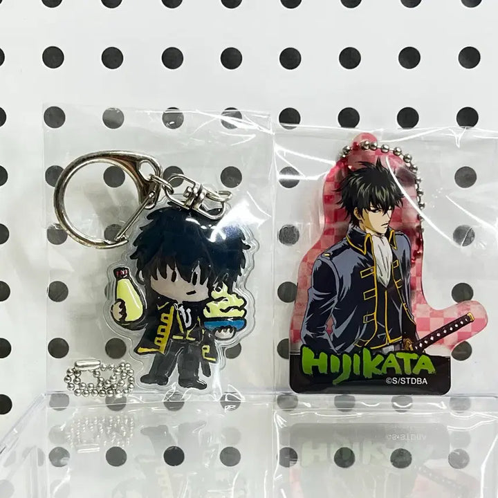 [BUNJANG] Gintama Hijikata Fukuri Keyring / 은혼월드 히지카타 풋쿠리 말랑키링 아크릴 키링 일괄