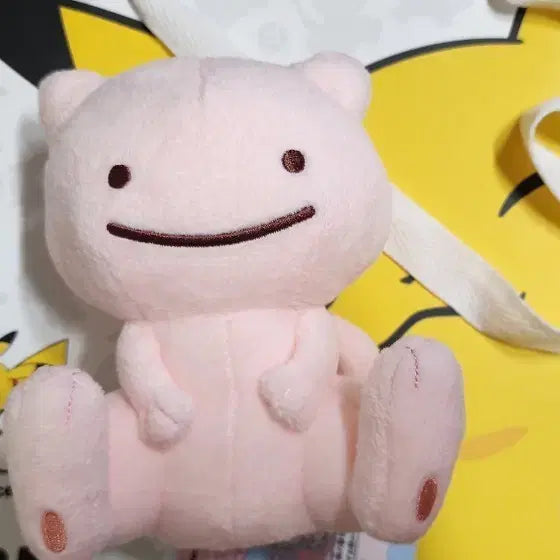 [BUNJANG] Ditto Metamon Transformation Mew Plush / 변신 메타몽 뮤 봉제인형