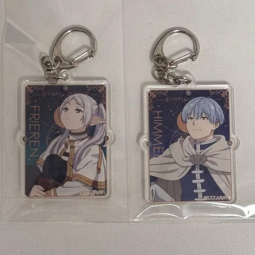 [BUNJANG] Sousou no Frieren Frieren &amp; Himmel Keychain Bundle Set / 장송의 프리렌 키홀더 프리렌, 힘멜 키링 일괄