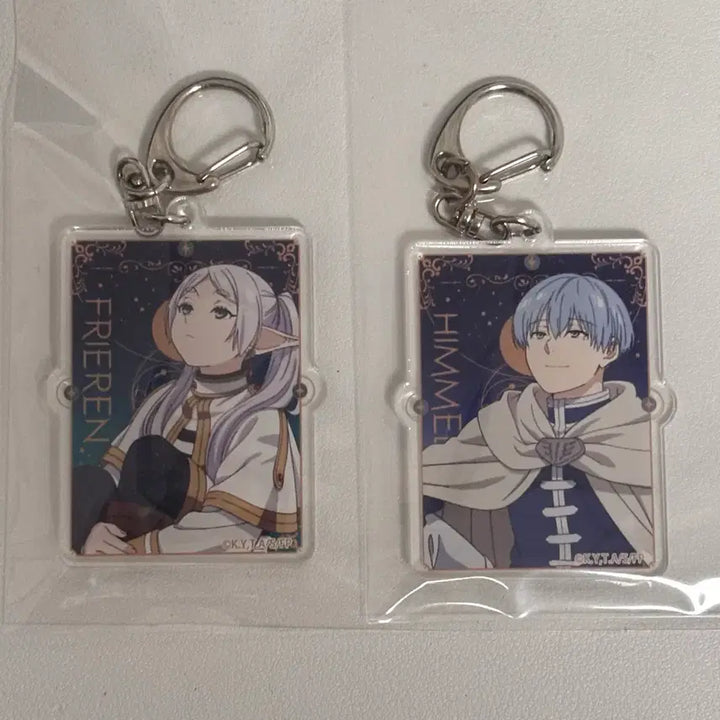 [BUNJANG] Sousou no Frieren Frieren &amp; Himmel Keychain Bundle Set / 장송의 프리렌 키홀더 프리렌, 힘멜 키링 일괄