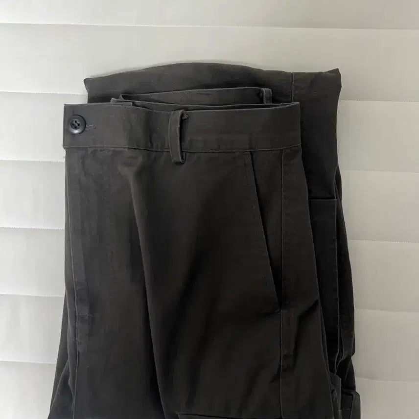 [BUNJANG] Tonywack Washed Cotton Loose Flare Cargo Pants (Size 32) / 토니웩 워시드 코튼 루즈드 플레어 카고팬츠 32 판매합니다!