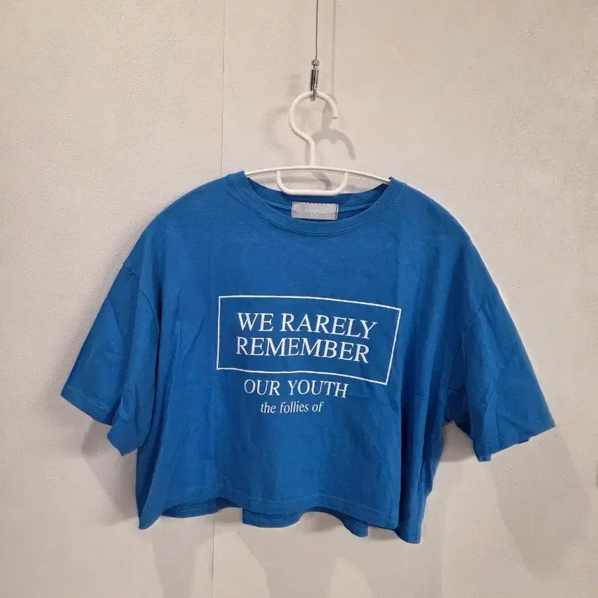 [BUNJANG] Naninggu Cropped T-Shirt / 난닝구 크롭티
