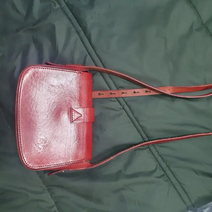 [BUNJANG] Ankoto Genuine Leather Crossbody Bag / 앙코토     통가죽  크로스백