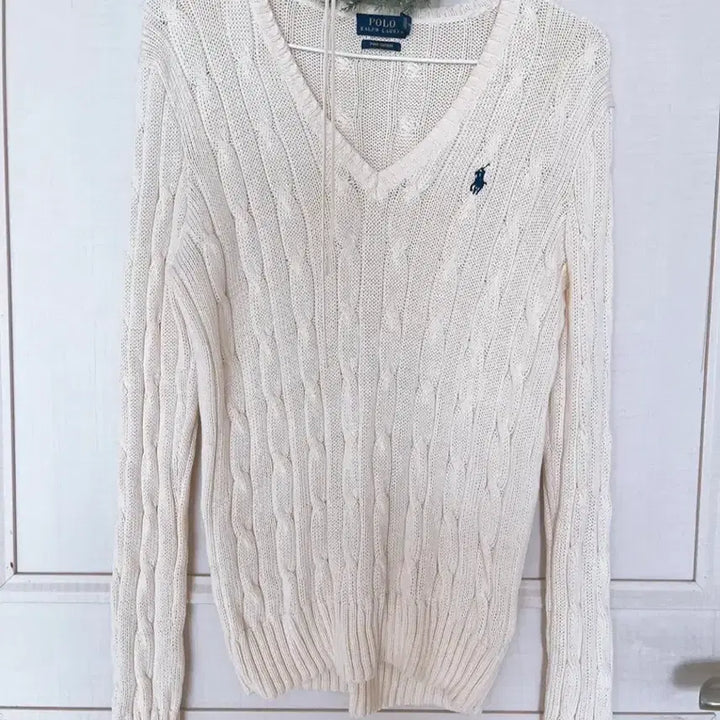 [BUNJANG] Polo Ralph Lauren Cable Knit Sweater / 폴로 랄프로렌 케이블니트