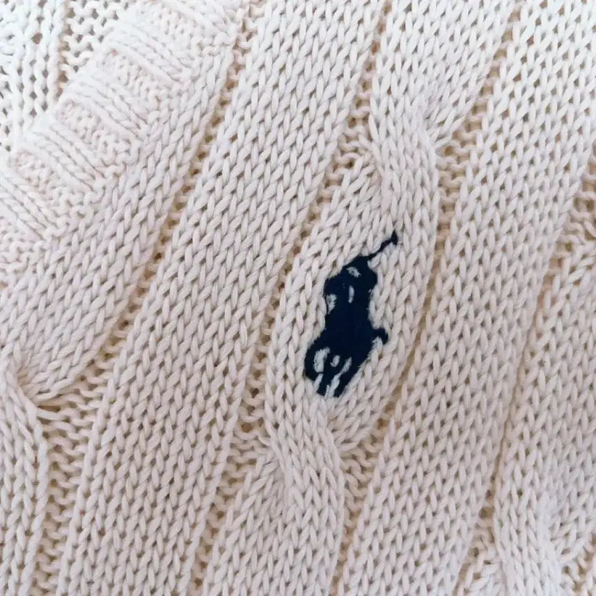 [BUNJANG] Polo Ralph Lauren Cable Knit Sweater / 폴로 랄프로렌 케이블니트