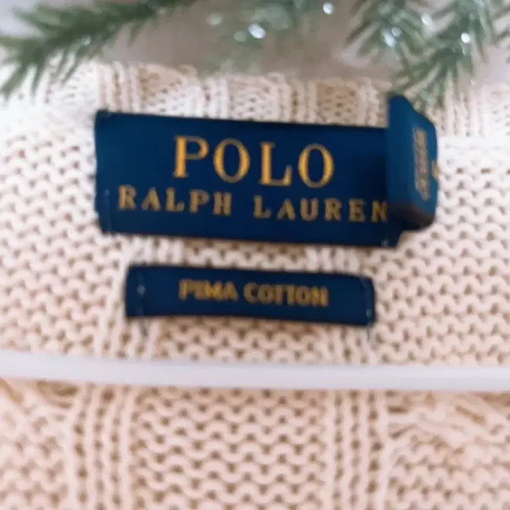 [BUNJANG] Polo Ralph Lauren Cable Knit Sweater / 폴로 랄프로렌 케이블니트