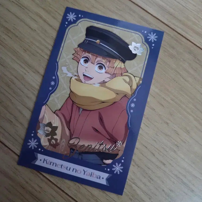 [BUNJANG] Demon Slayer Agatsuma Zenitsu Cheki-style Bromide / 귀멸 AGF 젠이츠 체키풍 브로마이드