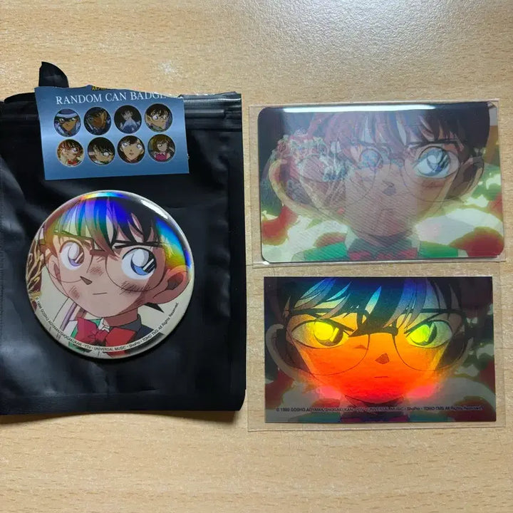 [BUNJANG] Detective Conan Lenticular Card Sticker Pop-up Goods Ar Nuvo Can Badge / 명탐정 코난 캔뱃지 렌티큘러 카드스티커팝업굿즈아르누보