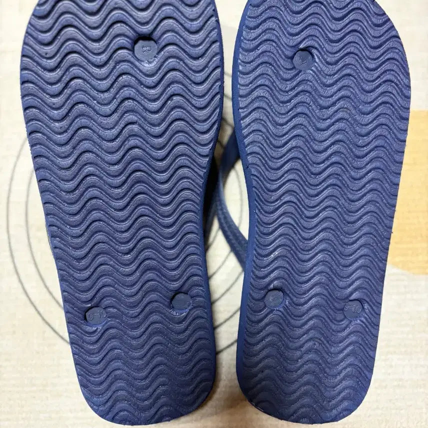 [BUNJANG] Polo Ralph Lauren Navy Pony Slippers / 폴로 랄프로렌 네이비 포니 슬리퍼