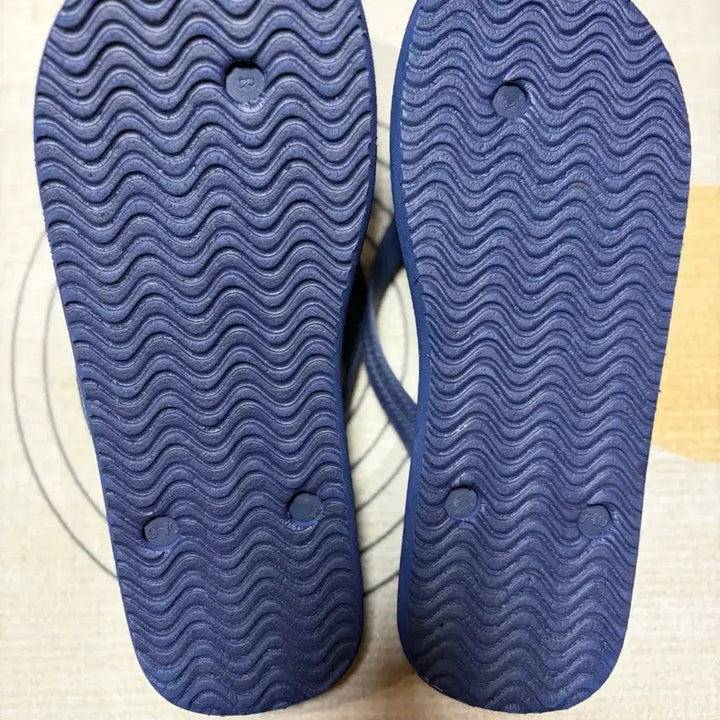 [BUNJANG] Polo Ralph Lauren Navy Pony Slippers / 폴로 랄프로렌 네이비 포니 슬리퍼