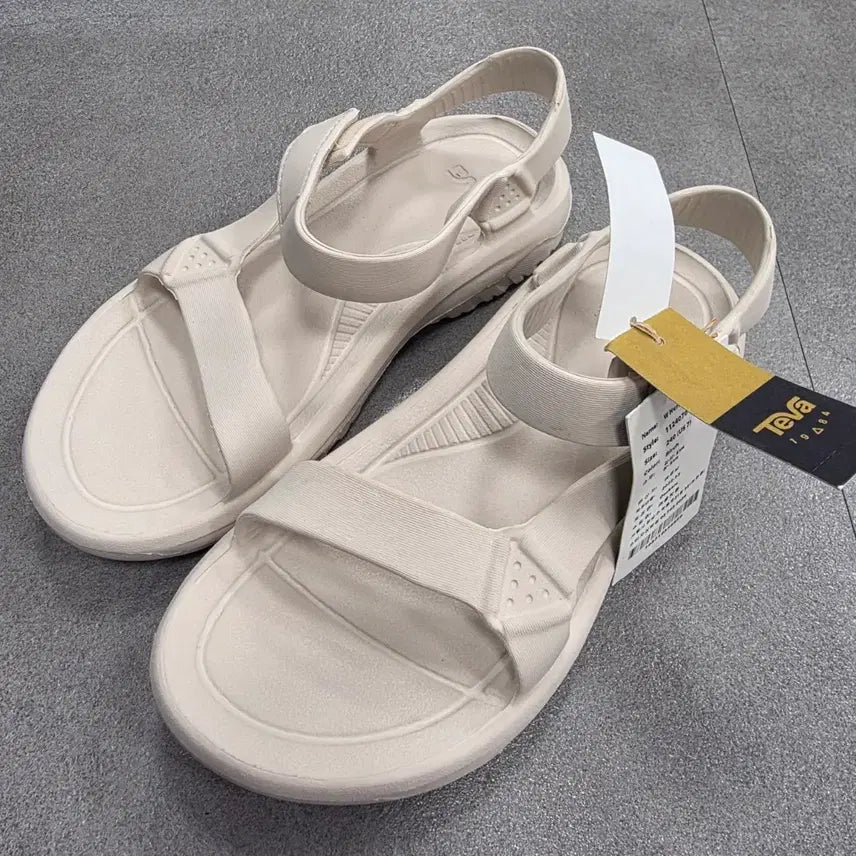 [BUNJANG] Teva Hurricane Sandals Ivory / 테바 허리케인샌들 아이보리 새상품 (250)
