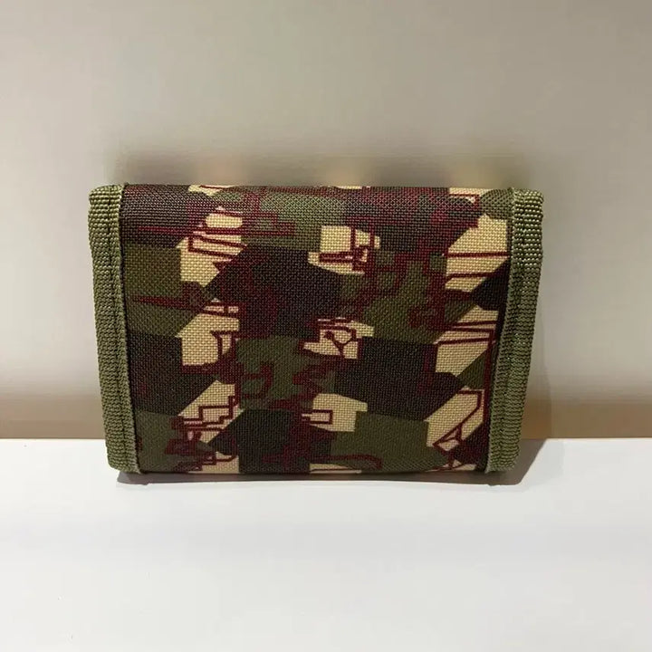[BUNJANG] Puma Camouflage Velcro Wallet / 푸마 카모플라쥬 벨크로 찍찍이 지갑